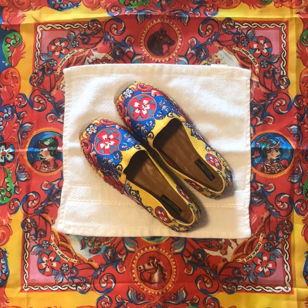 Dolce Gabbana Carretto Siciliano espadrilles EU 39